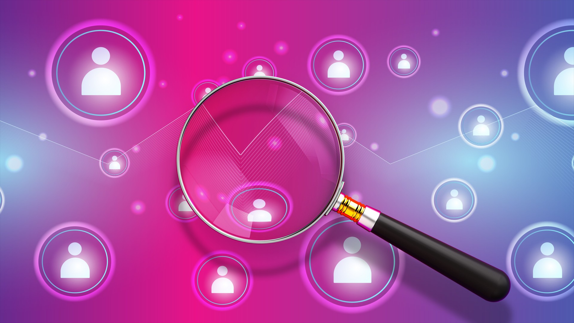 Network Analysis with Magnifying Glass